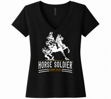 Load image into Gallery viewer, Legacy | Ladies V-Neck | Horse Soldier Bourbon