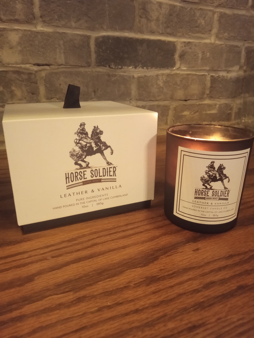 Horse Soldier Bourbon Candle - Leather & Vanilla