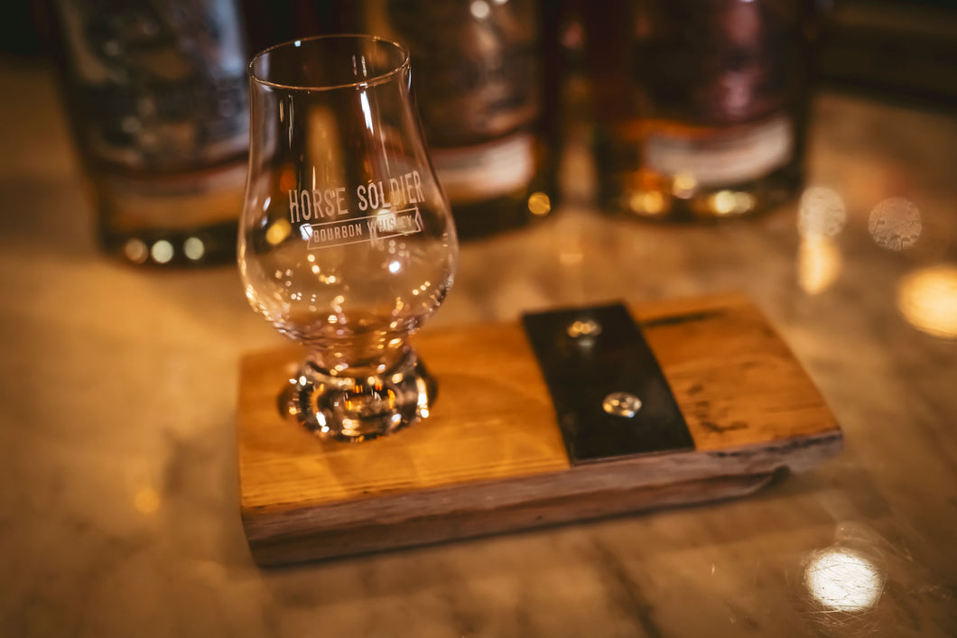 Barrel Stave Tasting Glass Holder