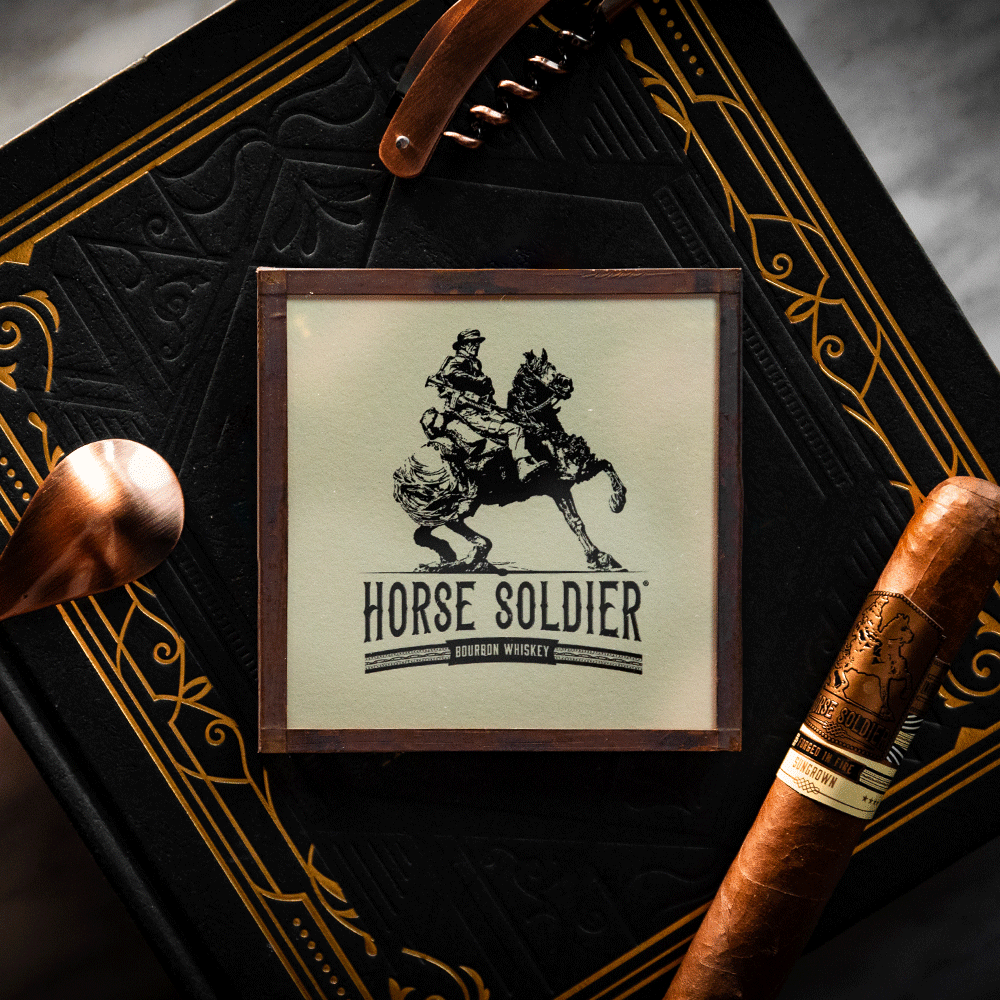 Horse Soldier Ben’s Garden Coasters (Set of 4)